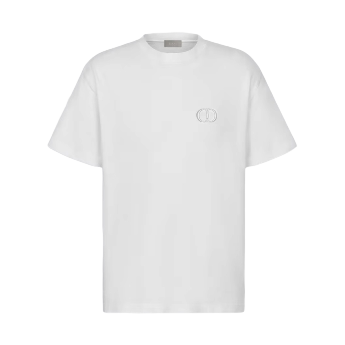 디올 CD 아이콘 티셔츠 화이트(Dior CD Icon T-Shirt White)