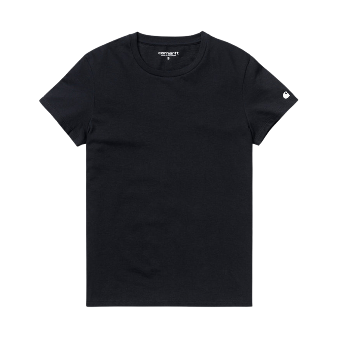 (W) 칼하트 WIP 베이스 티셔츠 블랙