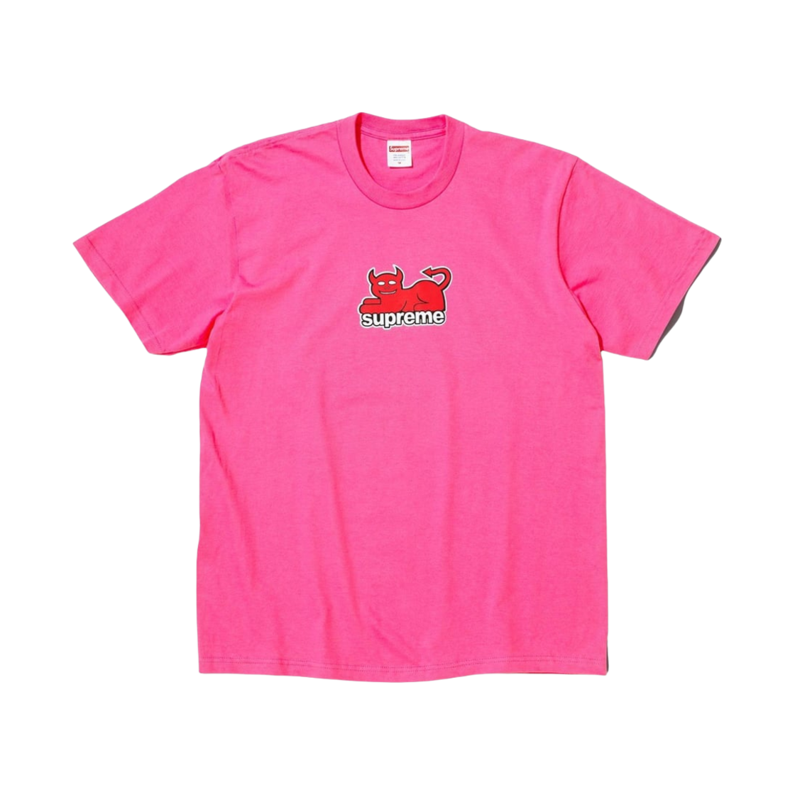 슈프림 x 토이 머신 데빌 캣 티셔츠 푸시아 - 24SS(Supreme x Toy Machine Devil Cat T-Shirt Fuchsia - 24SS) - 1
