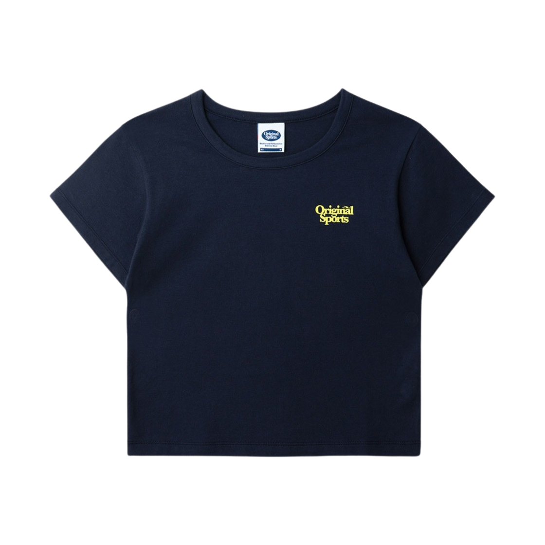 프로-스펙스 우먼 스몰 로고 하프 슬리브 네이비