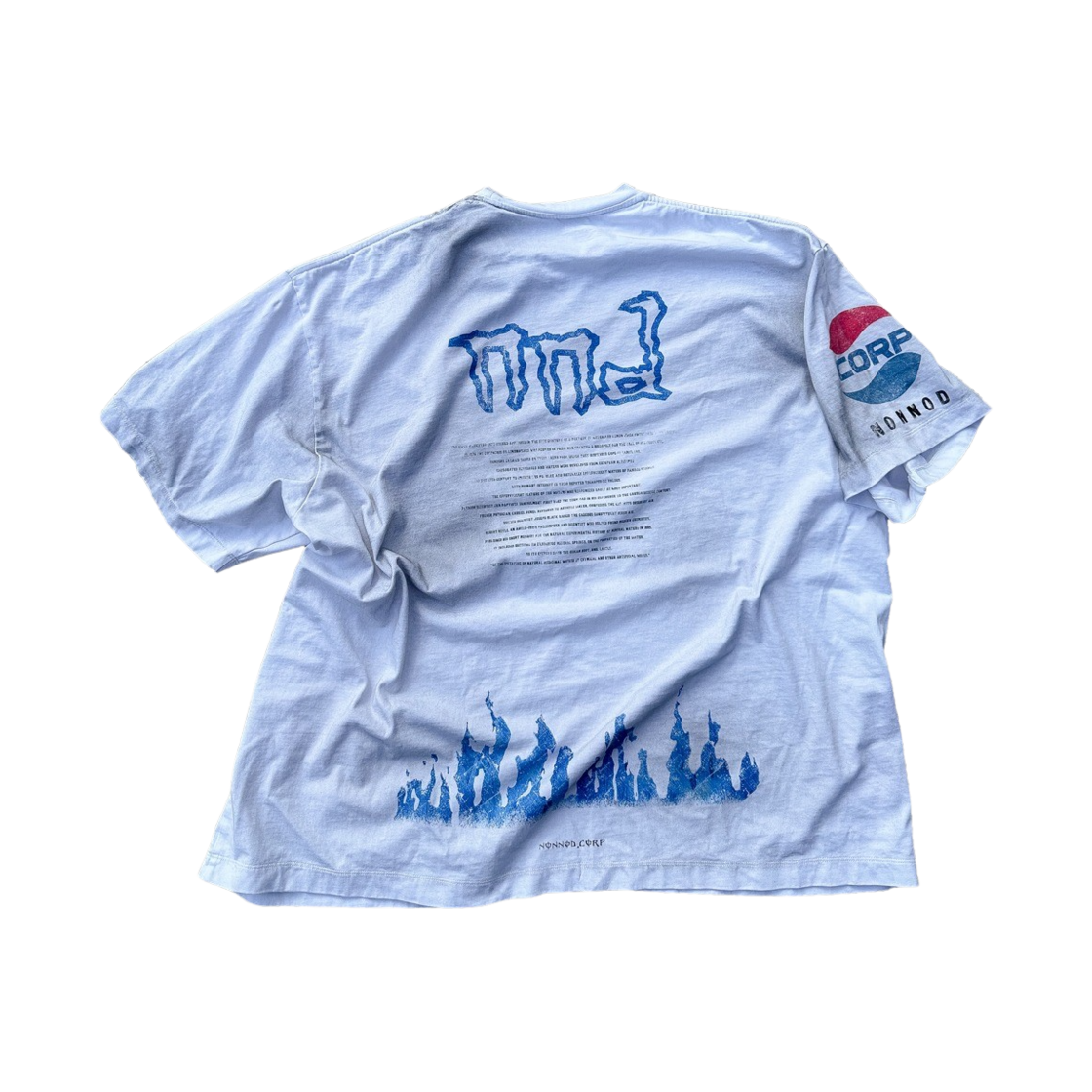 논노드 소프트 드링크 티셔츠 더티 화이트(Nonnod Soft Drink T-Shirt Dirty White)