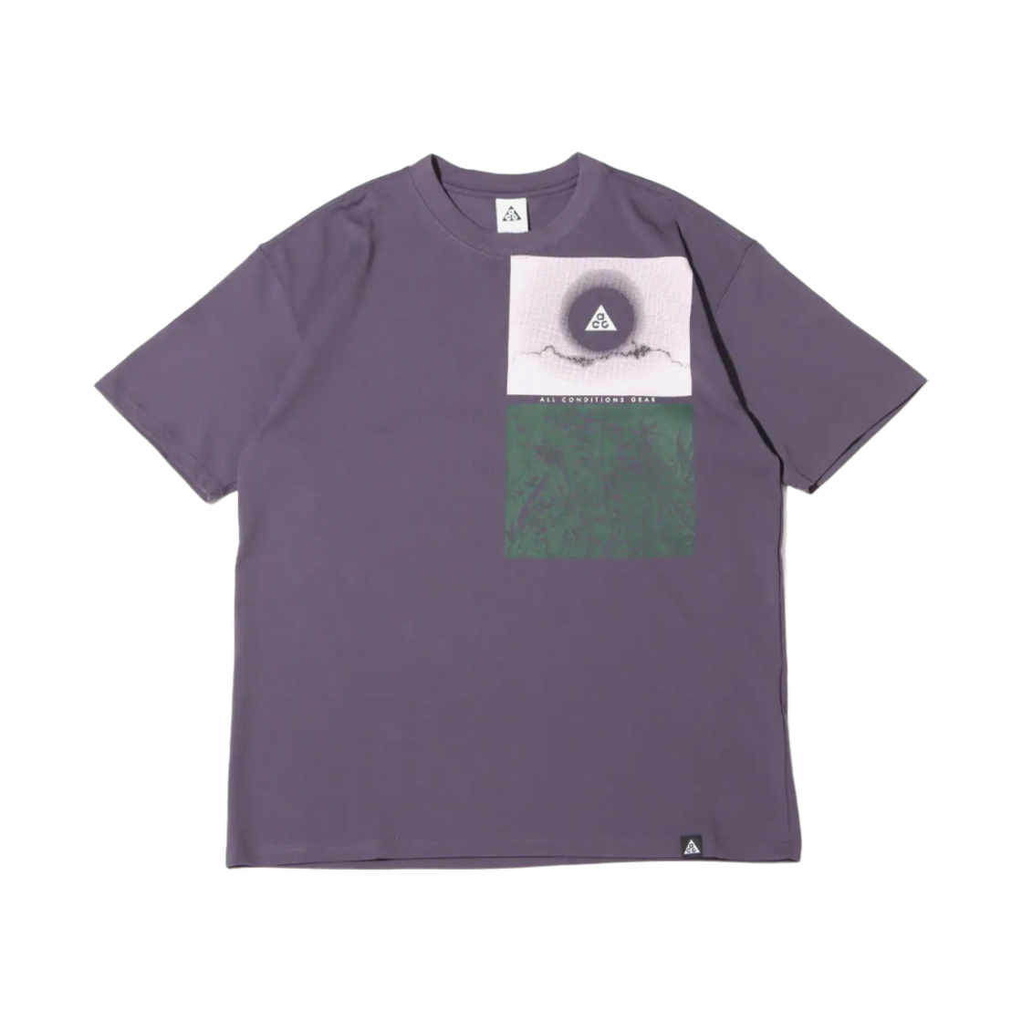 나이키 ACG 네이쳐 티셔츠 다크 레이즌 - 아시아(Nike ACG Nature T-Shirt Dark Raisin - Asia)
