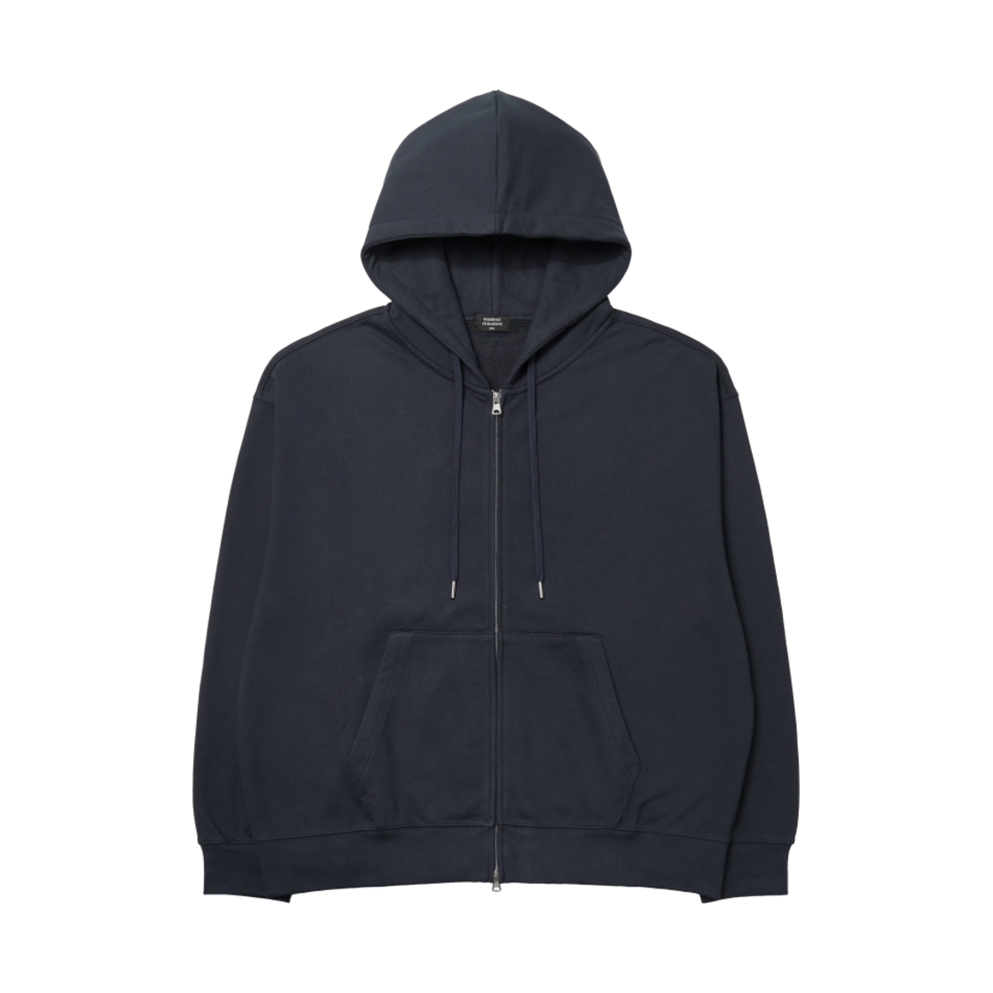 무신사 스탠다드 헤비웨이트 오버사이즈 후디드 스웨트 집업 네이비(Musinsa Standard Heavyweight Oversized Hooded Sweat Zip-Up Navy)