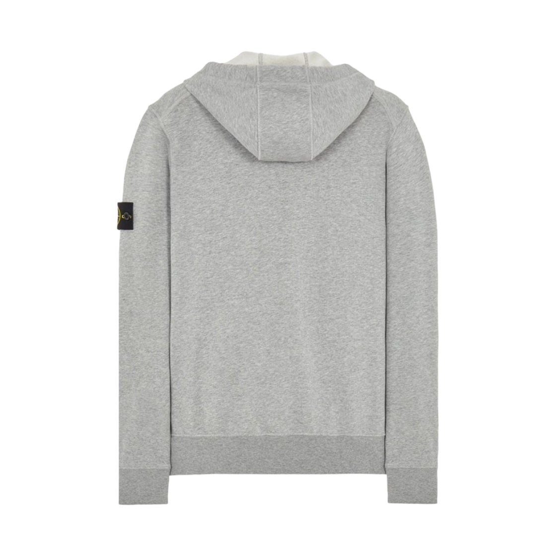 스톤 아일랜드 64251 코튼 플리스 후드 집업 멜란지 그레이 - 22SS(Stone Island 64251 Cotton Fleece Full Zip Hooded Sweatshirt Melange Grey - 22SS) - 2