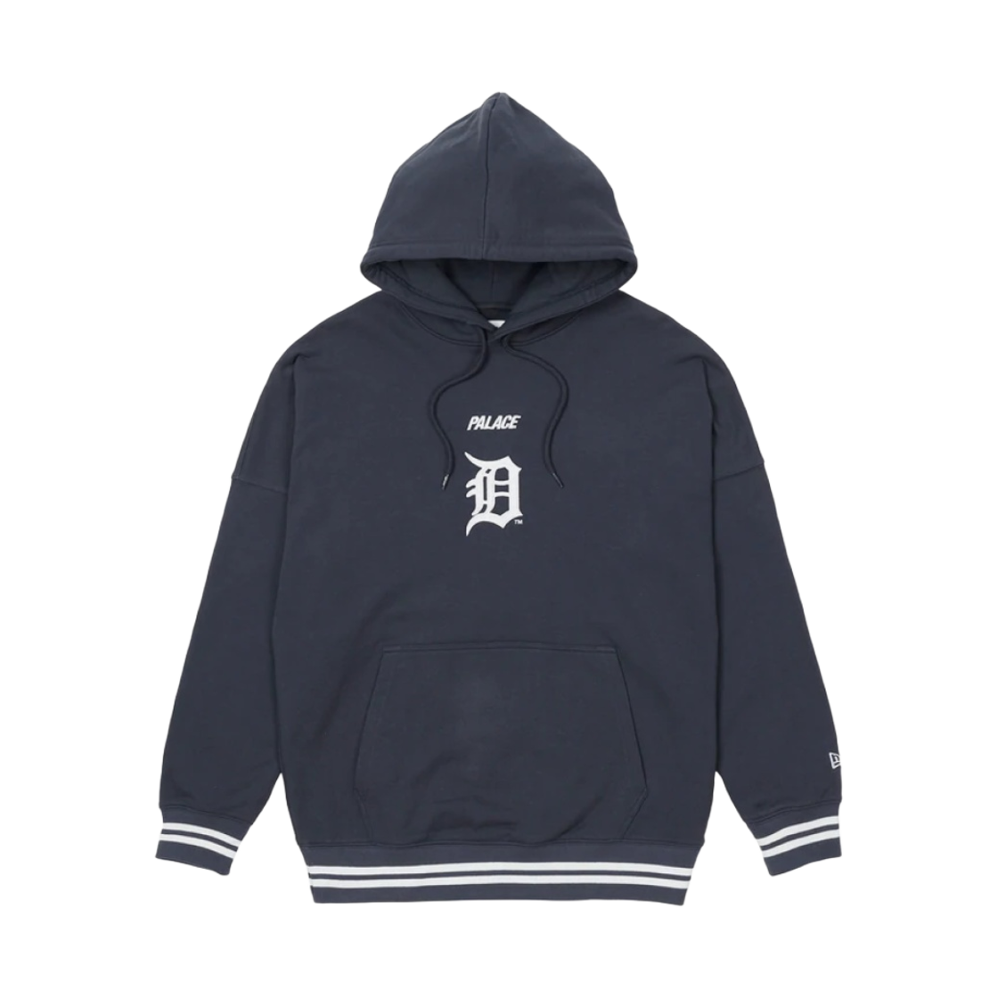 팔라스 x 디트로이트 타이거즈 뉴에라 드롭 숄더 후드 네이비 - 22SS(Palace x Detroit Tigers New Era Drop Shoulder Hood Navy - 22SS) - 2