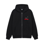 Stussy Apocalypse Zip Hoodie Black