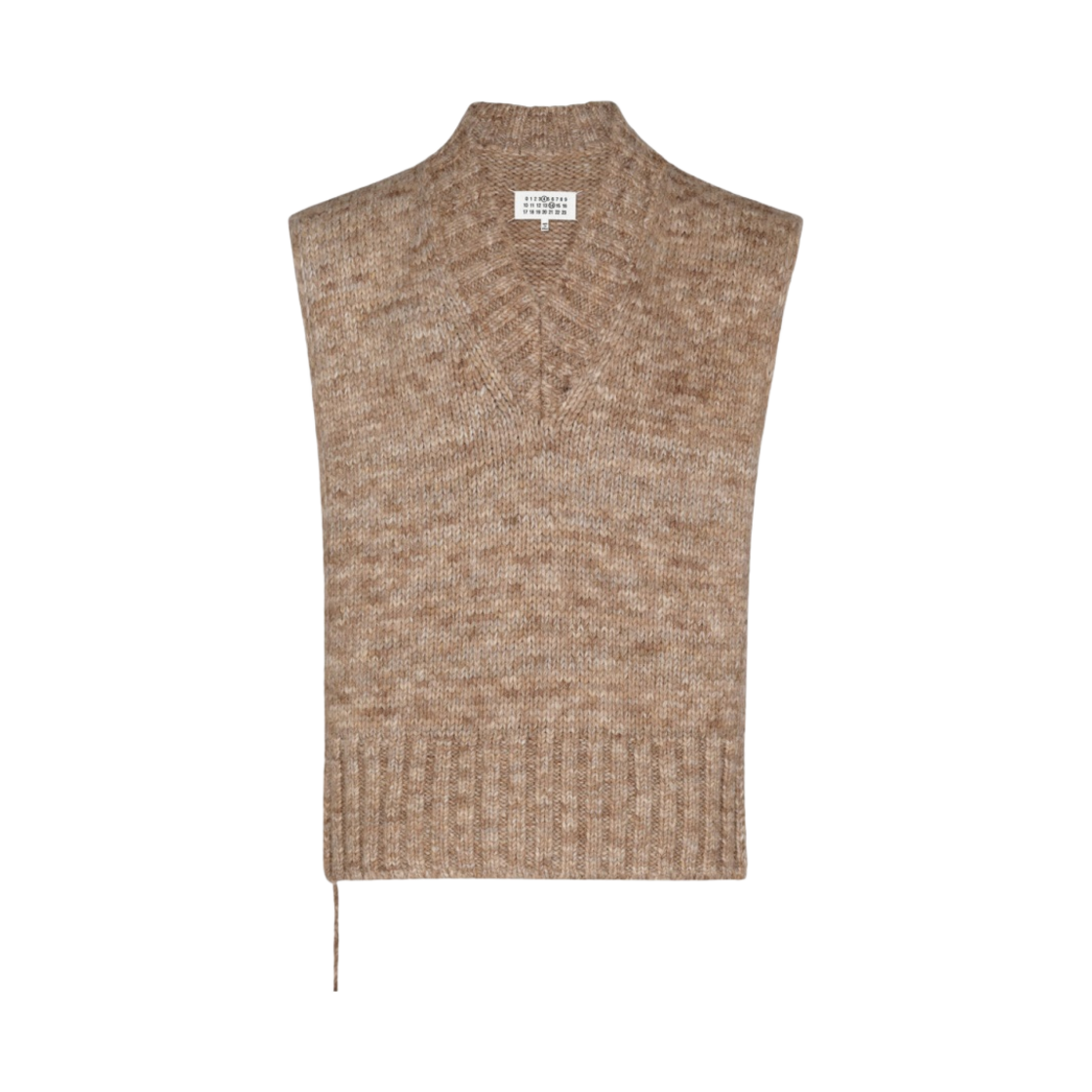 SI0TH0001S17802741M (W) Maison Margiela Botanical Dye Knit Vest Anthracite