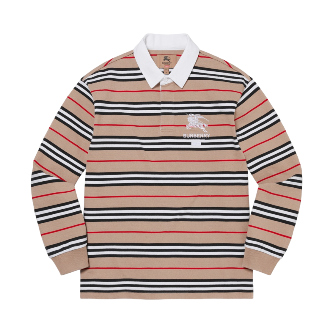 ウェア 22ss Supreme x burburry rugby Supreme Burberry Rugby Pink Men's - SS22 - US