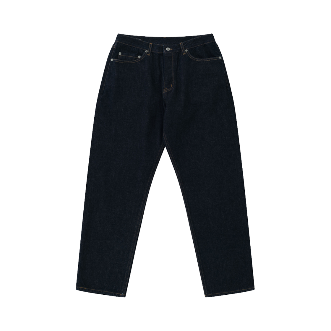 홍우성 콜렉트 와이드 핏 셀비지 데님 진 인디고(Hongwoosung Collect Wide Fit Selvedge Denim Jean Indigo)