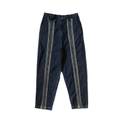 Kapital 12 oz. Yagasuri Jacquard Denim Neem Pants Indigo