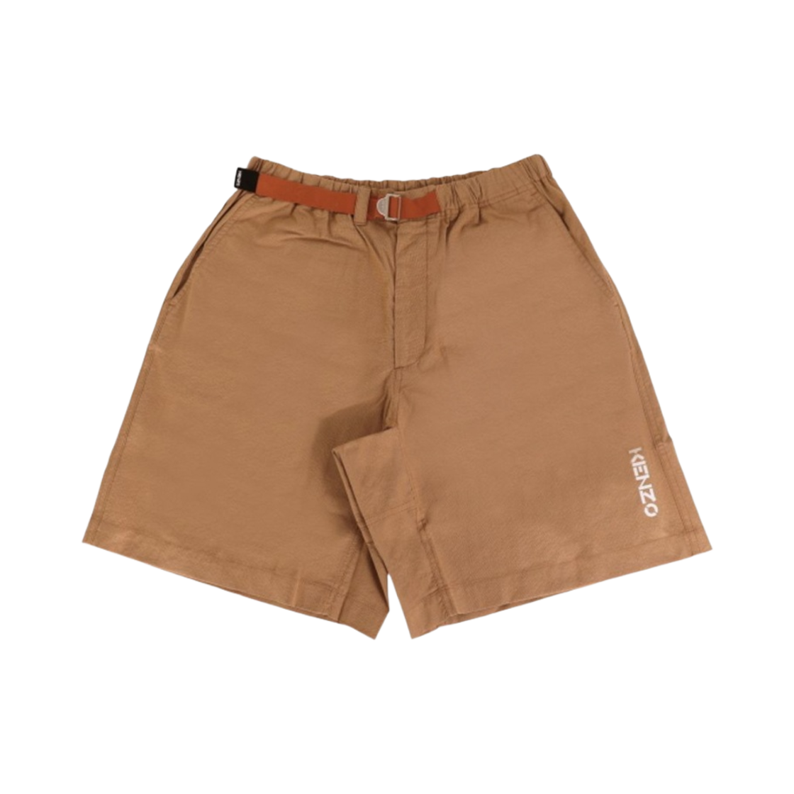 FC55SH5069CW-42 Kenzo Regular Fit Elasticated Belt Shorts Saffron
