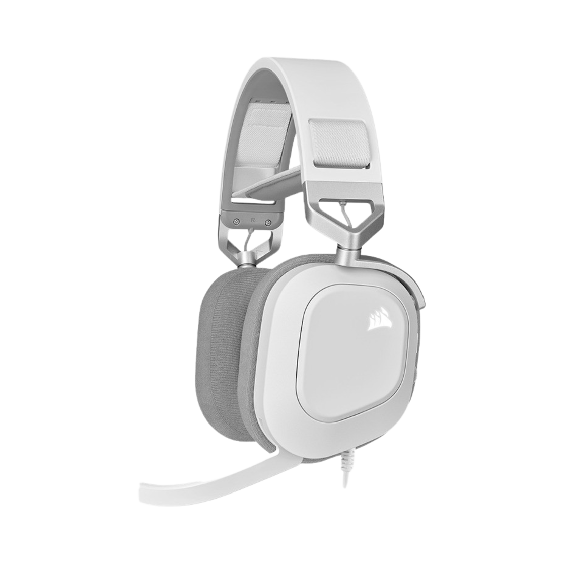 커세어 HS80 RGB USB 7.1채널 게이밍 헤드셋 화이트(Corsair HS80 RGB USB 7.1 Channel Gaming Headset White)