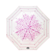 Starbucks Blossom Secret Garden 3 Step Umbrella Pink