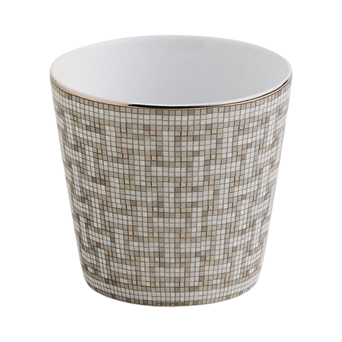 에르메스 모자이크 오 24 플래티넘 캔들 텀블러(Hermes Mosaique Au 24 Platinum Candle Tumbler)