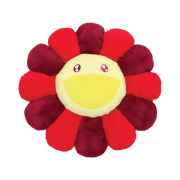 Kaikai Kiki Flower Cushion 30cm Rose Red