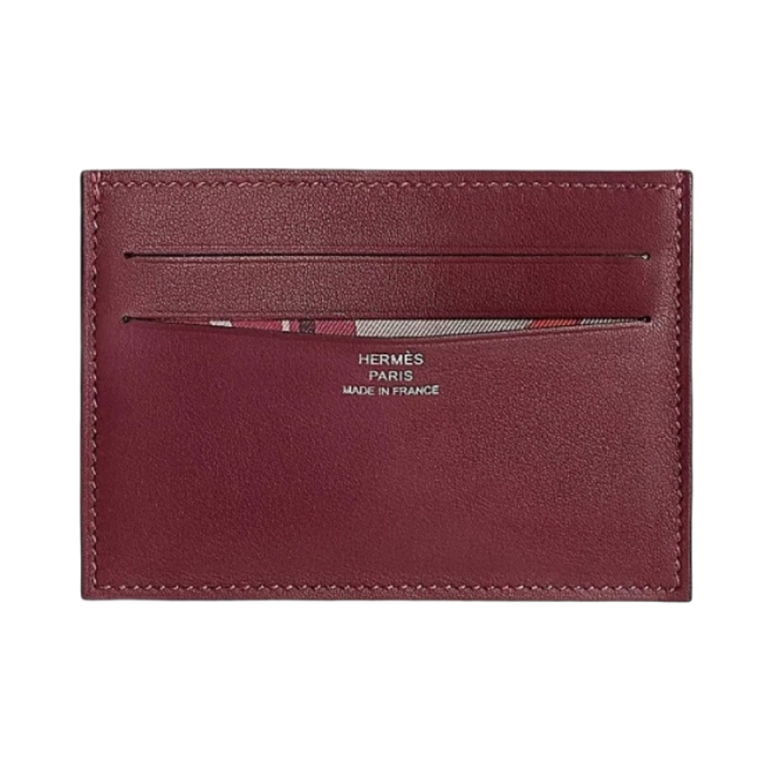 에르메스 시티즌 트윌 카드 홀더 스위프트 & 루즈 아쉬 루즈 피망(Hermes Citizen Twill Card Holder Swift & Rouge H Rouge Piment) - 1