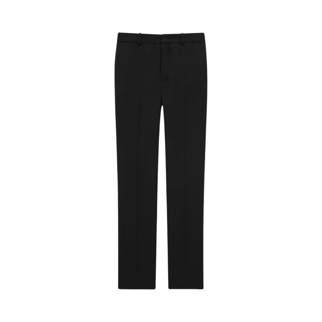 800456-Y404W-1000 Saint Laurent Pants In Wool Gabardine Black