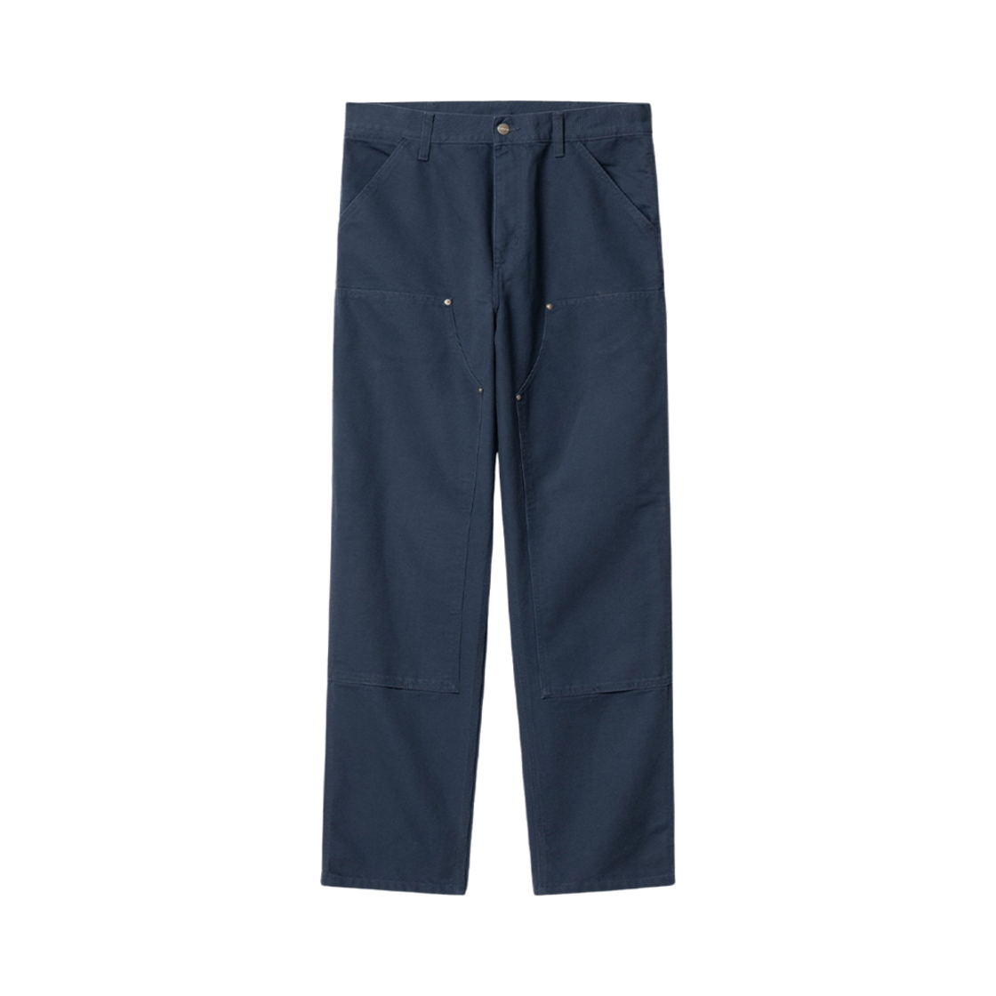 I031501-01-02 Carhartt WIP Dearborn Canvas Double Knee Pants Blue
