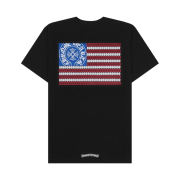 Chrome Hearts American Flag Dagger T-Shirt Black
