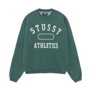 Stussy Athletics Crew Washed Pine