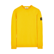 Stone Island 61720 Crewneck Sweatshirt Yellow - 22FW