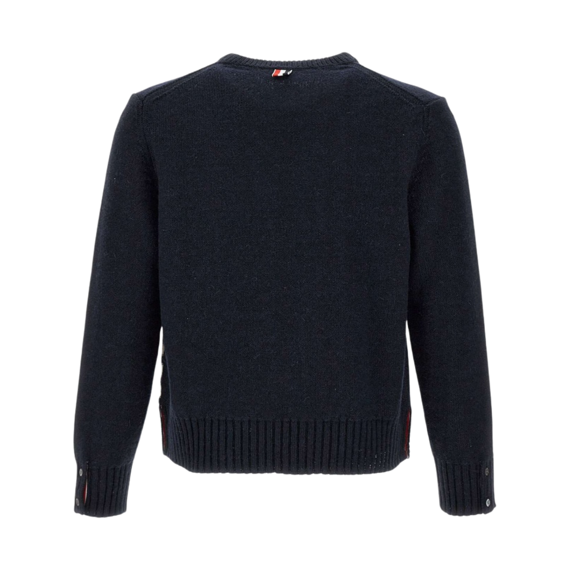 톰브라운 저지 스티치 도네갈 사선 크루넥 풀오버 네이비(Thom Browne Jersey Stitch Donegal 4-Bar Crew Neck Pullover Navy) - 2