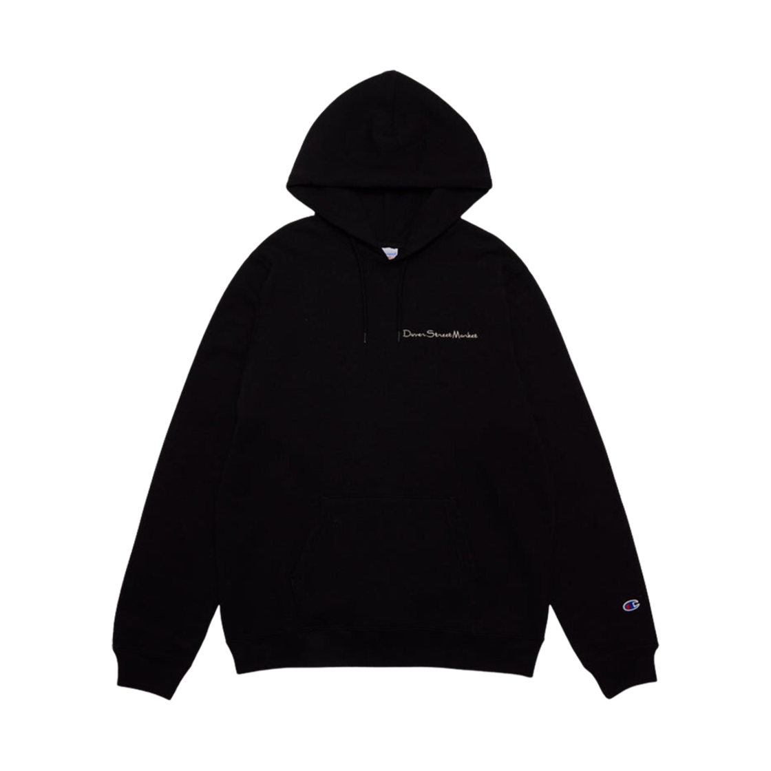 챔피온 x DSMG 후드 스웨트셔츠 블랙(Champion x DSMG Hooded Sweatshirt Black) - 2