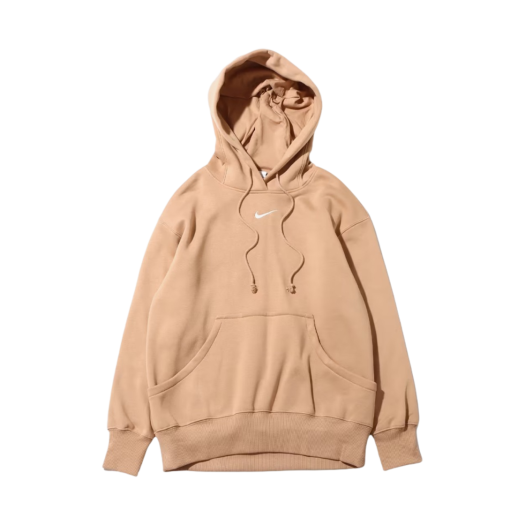 (W) Nike NSW Phoenix Fleece Oversized Pullover Hoodie Hemp - US/EU