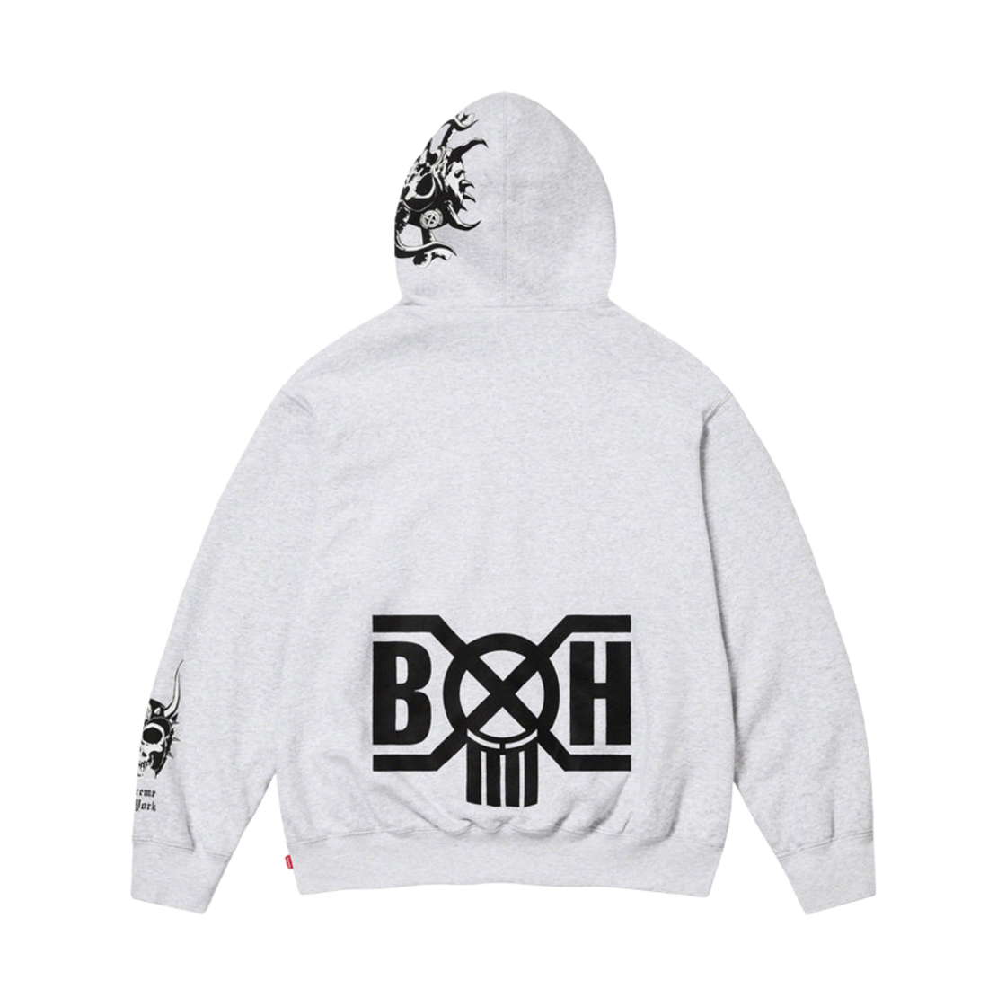 슈프림 x 바운티 헌터 후드 스웨트셔츠 애쉬 그레이 - 23FW(Supreme x Bounty Hunter Hooded Sweatshirt Ash Grey - 23FW) - 2