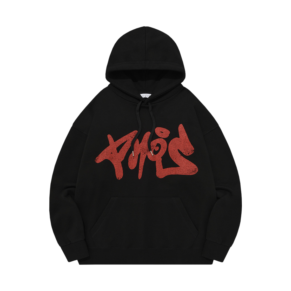 23CLHD001-001 PHOS333 Graffiti Phos Hoodie Black