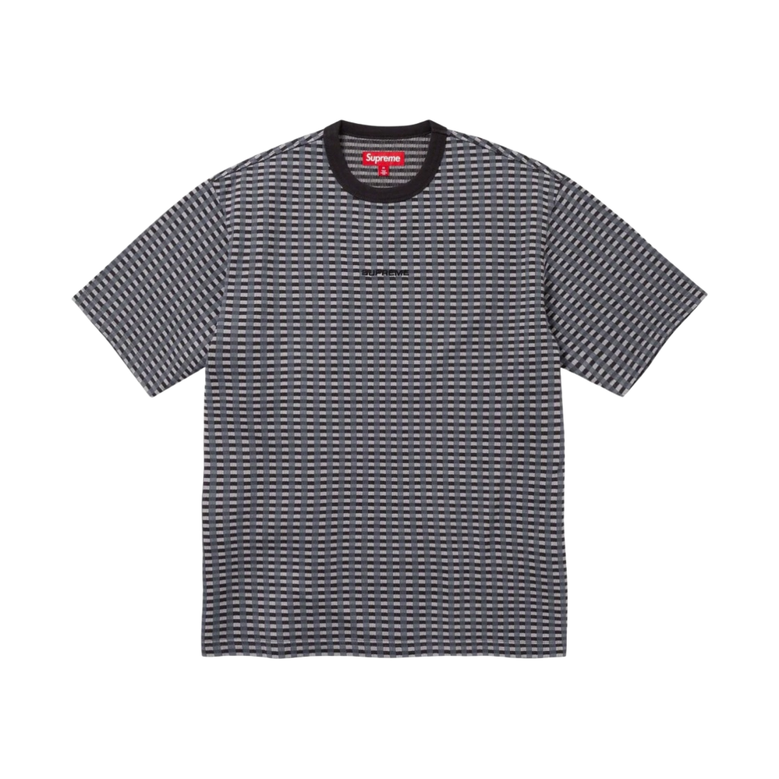 슈프림 그리드 자카드 숏슬리브 탑 블랙 - 23FW(Supreme Grid Jacquard S/S Top Black - 23FW) - 1