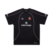 Balenciaga Soccer Series Seoul Soccer Oversized T-Shirt Black