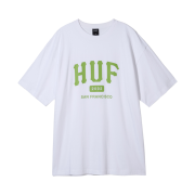 HUF 2002 Arch Logo Tee White Green