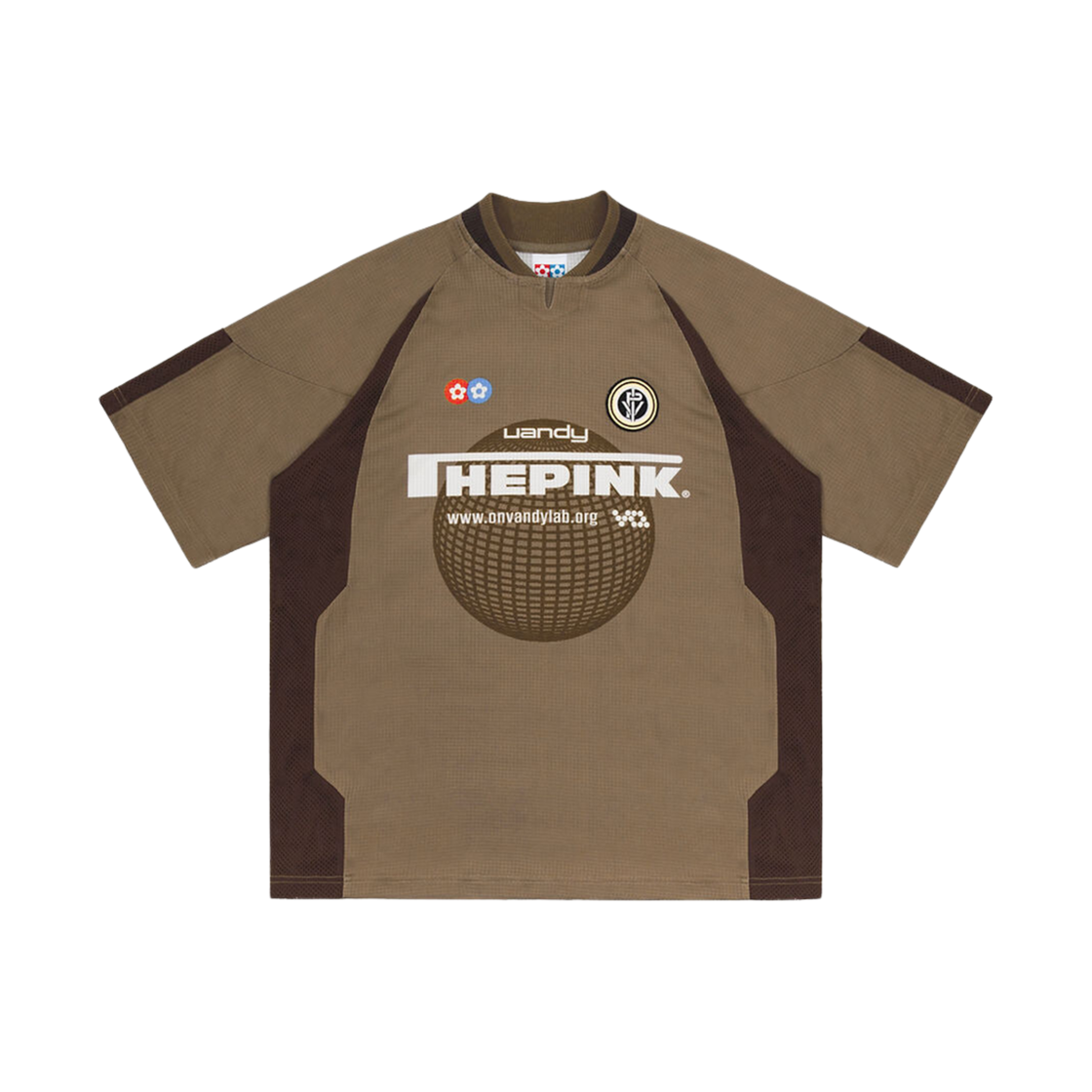 - Vandy The Pink VTP Rome Soccer Jersey Brown