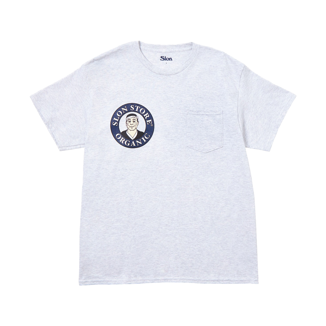 Slon Miso Master Pocket Tee CHERRY DRIVER Slon Miso Master Pocket Tee Ash