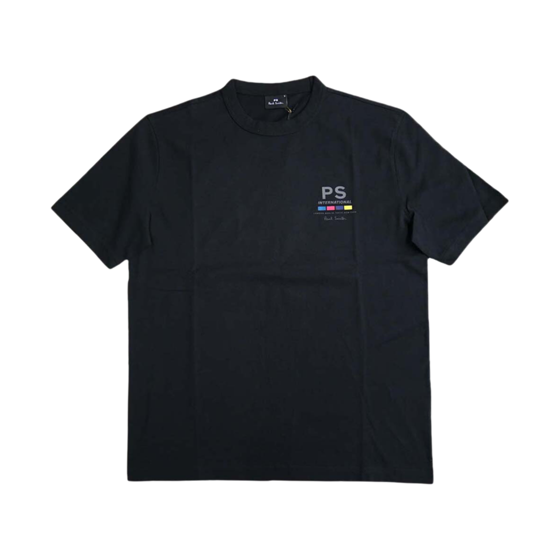 M2R-220X-LP4044-79 Paul Smith International Print T-Shirt Black