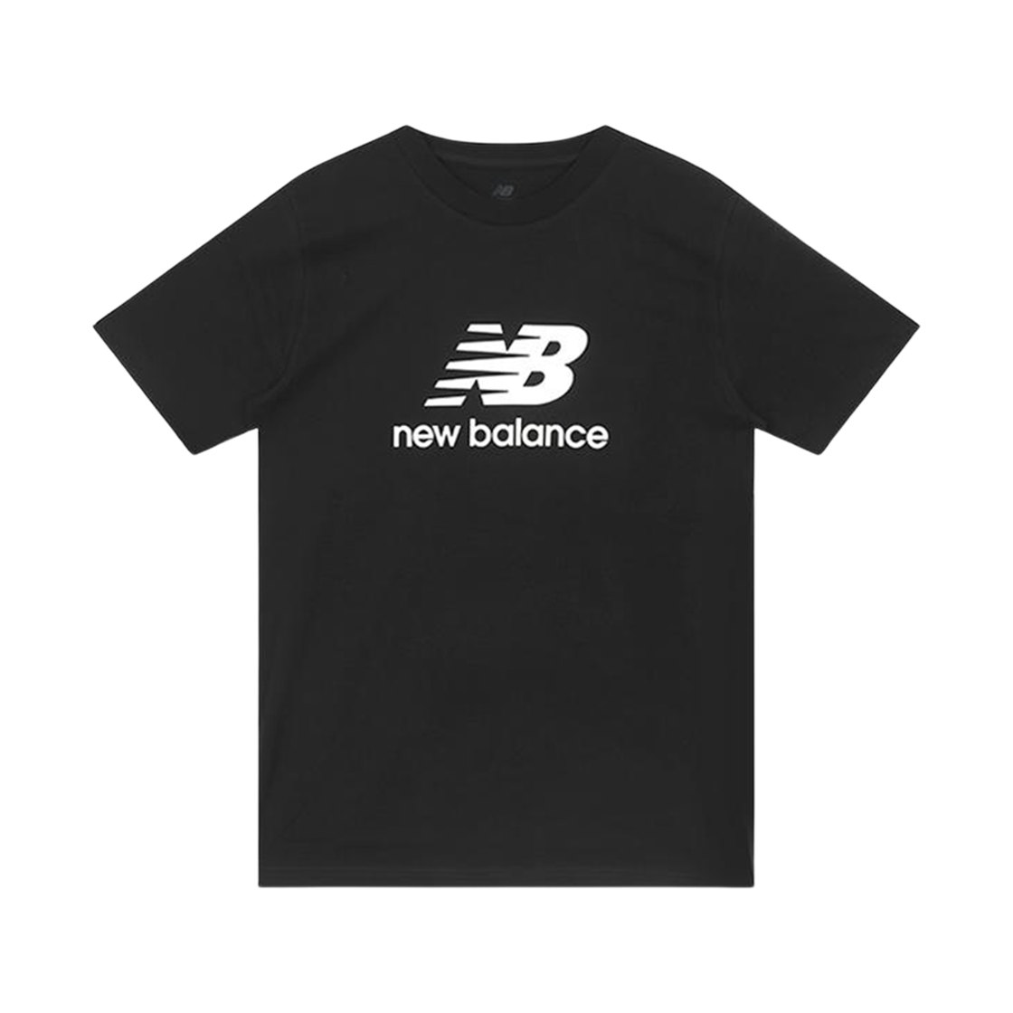 MT01575BK New Balance Essential Stacked Logo T-Shirt Black