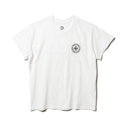 Punch Drunk Parties Circle Logo Narrow Tee White