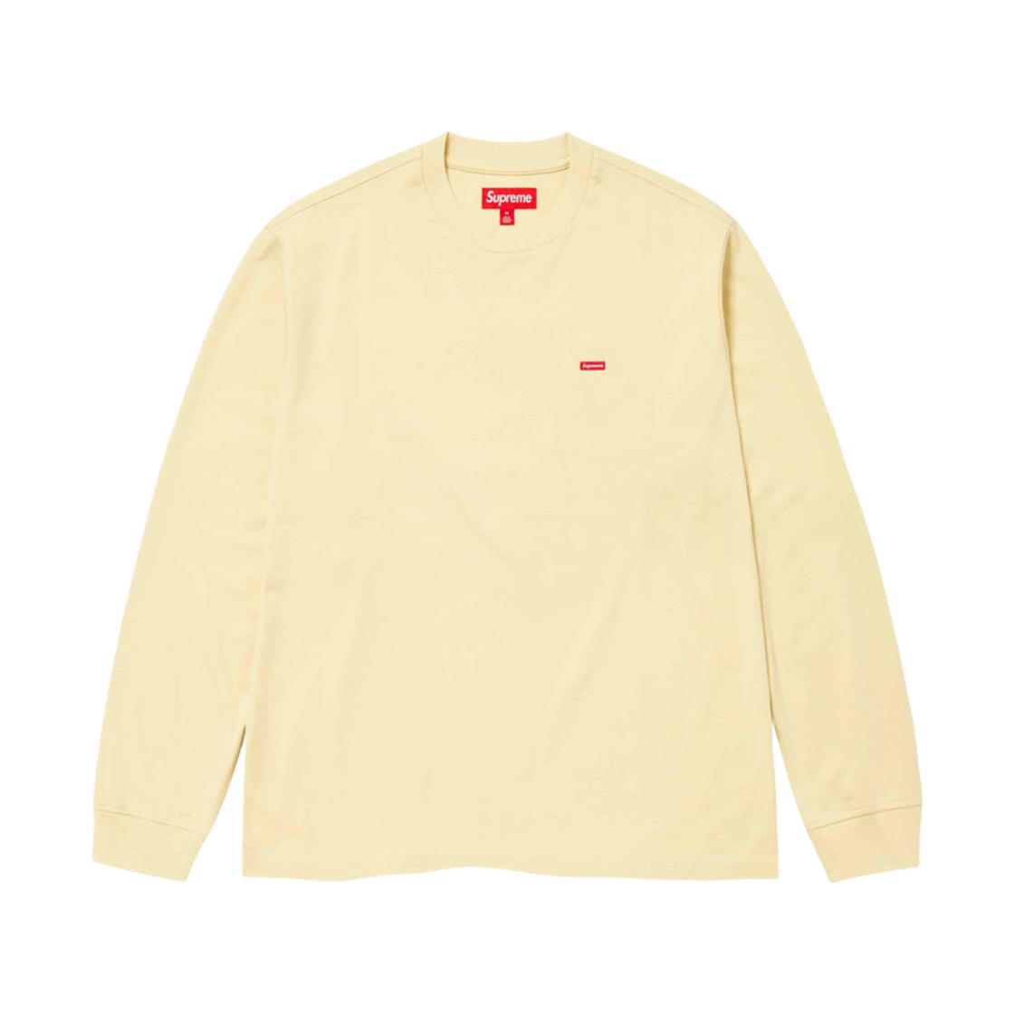 슈프림 스몰 박스 롱슬리브 티셔츠 라이트 탄 - 24SS | Supreme