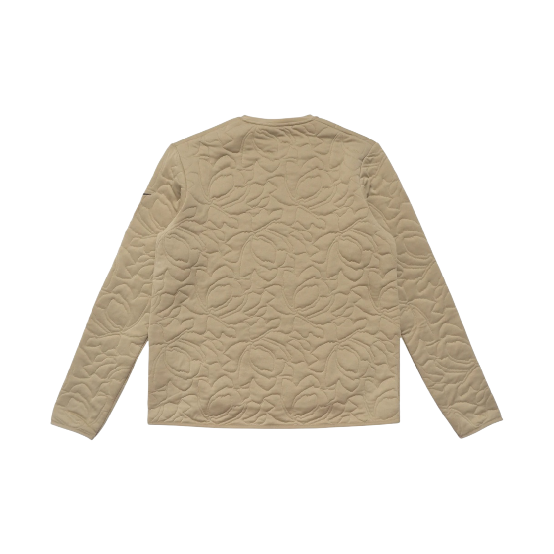 (W) 말본 골프 x 나이키 드라이핏 미드레이어 롱슬리브 라임스톤 라이트 오어우드 브라운 블랙((W) Malbon Golf x Nike Dri-Fit Midlayer Long Sleeve Limestone Light Orewood Brown Black) - 2