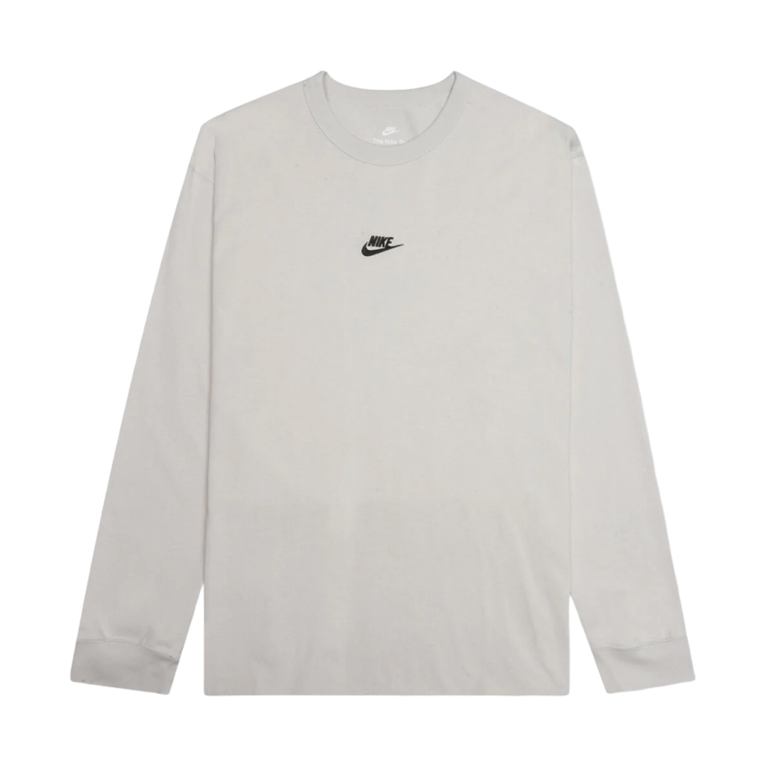 DO7390-072 Nike NSW Premium Essential Long Sleeve T-Shirt Light Bone - US/EU