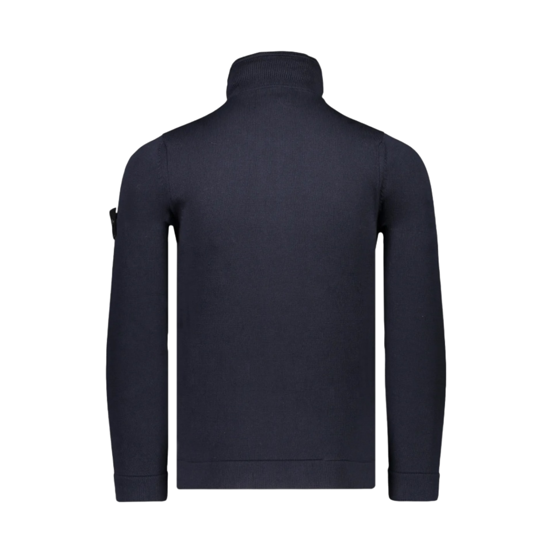 스톤 아일랜드 537B6 스트레치 코튼 스웨터 네이비 블루 - 22SS(Stone Island 537B6 Stretch Cotton Sweater Navy Blue - 22SS) - 2