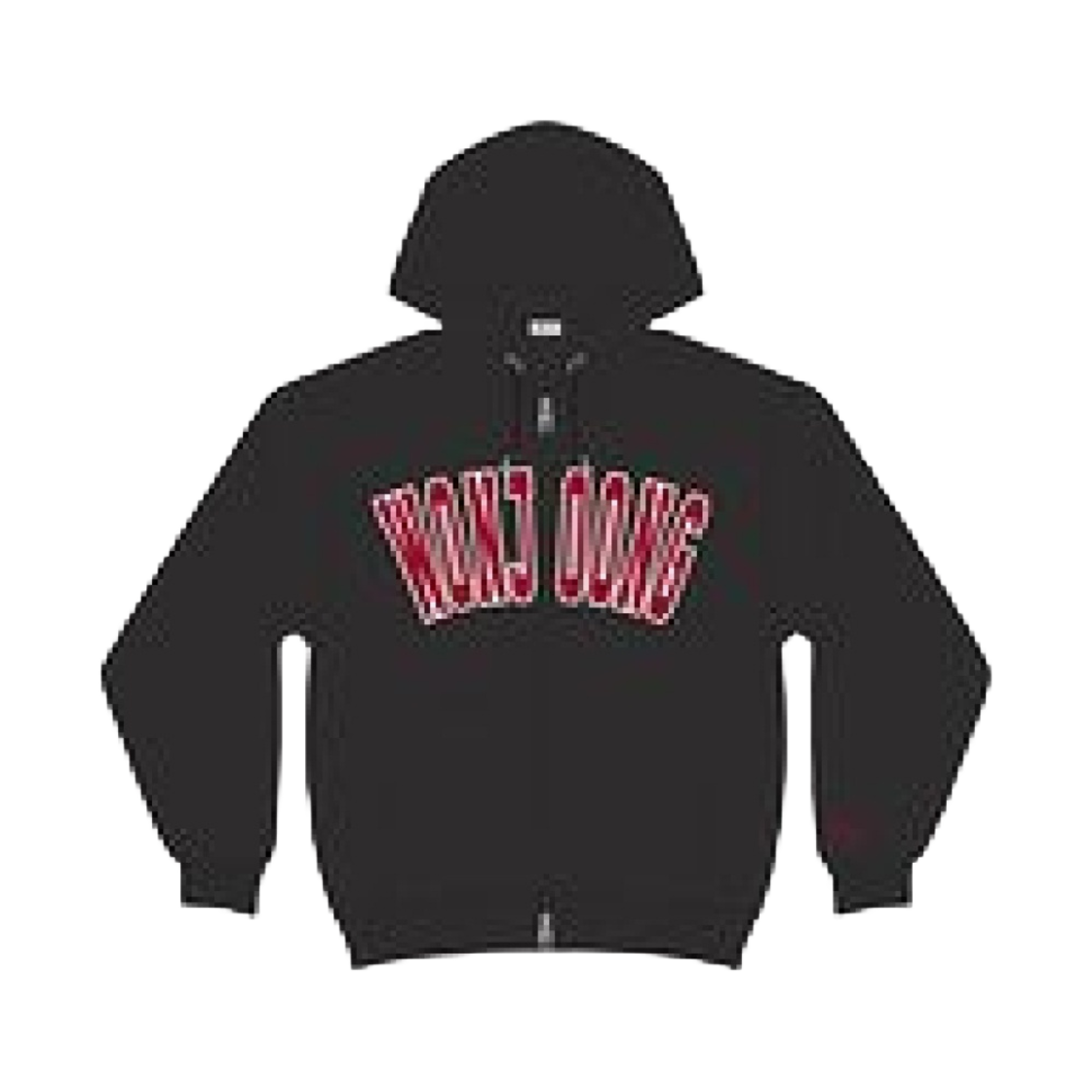 가비지타임 후드 집업 원중고 블랙(Garbagetime Hood Zip Up Wonjoong High School Black)