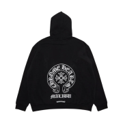 Chrome Hearts Horseshoe Hoodie Black - Malibu Exclusive