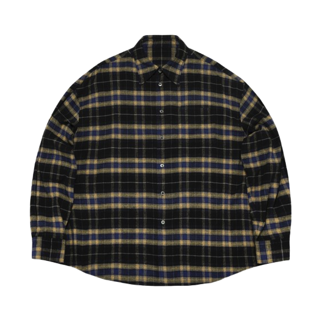 - MJD Oversized Flannel Check Shirt Multi