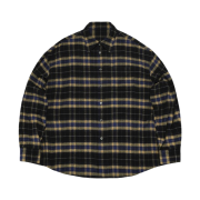 MJD Oversized Flannel Check Shirt Multi