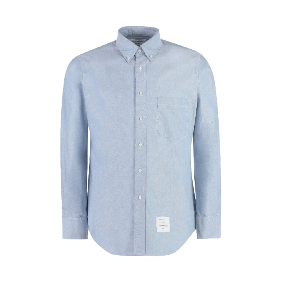 톰브라운 옥스포드 클래식 그로그랭 플래킷 셔츠 라이트 블루(Thom Browne Oxford Classic Grosgrain Placket Shirt Light Blue)