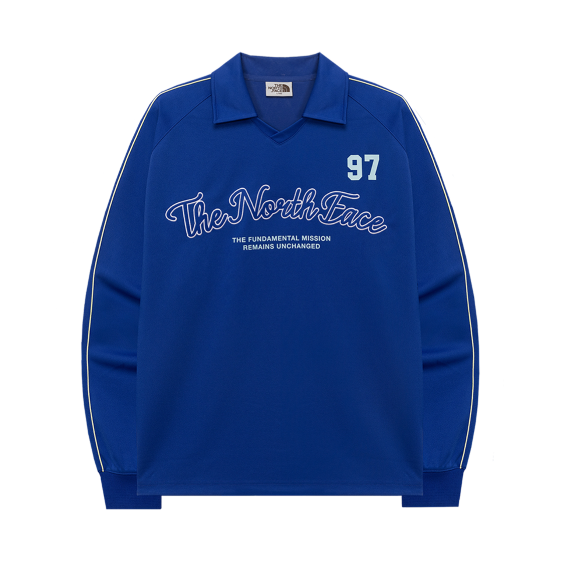 노스페이스 TNF 크루 칼라 롱슬리브 티셔츠 블루 - 25SS(The North Face TNF Crew Collar L/S Tee Blue - 25SS) - 1
