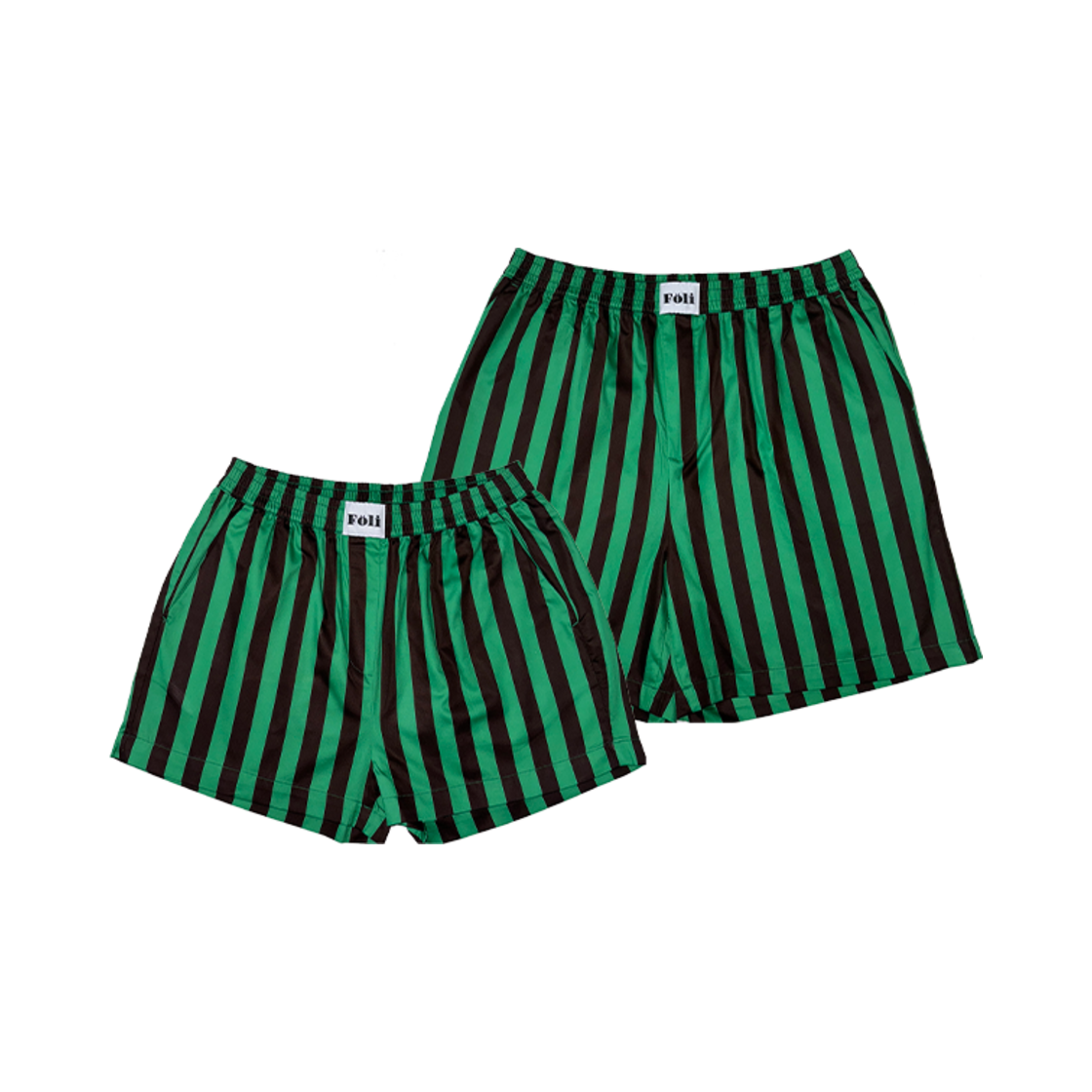 (Unisex) Forest Green PJ Shorts Foli Unisex PJ Shorts Forest Green