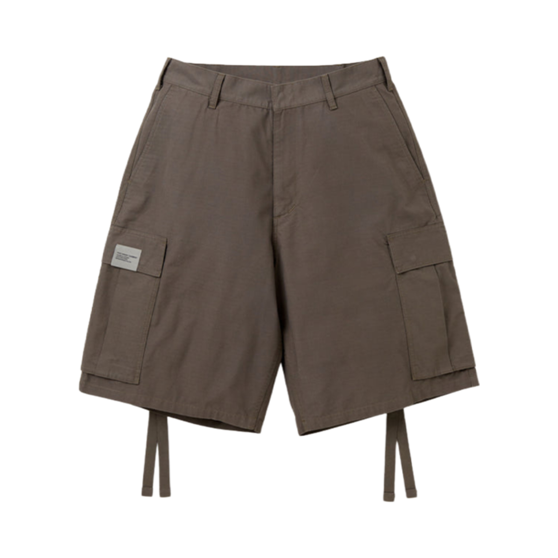 241YTNH-PTM07 Neighborhood Wide Cargo Short Pants Brown